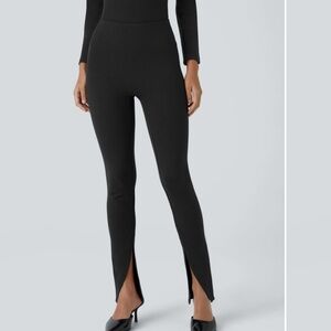 Halara Flex High Waisted Front Split Hem Work Pant